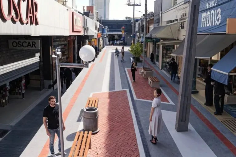 Centro de Jacareí recebe obras de drenagem e primeiro calçadão permanente