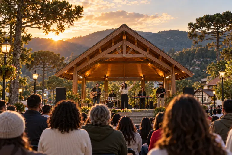 Música e Arte na Praça leva programação gospel gratuita ao Gazebo neste sábado