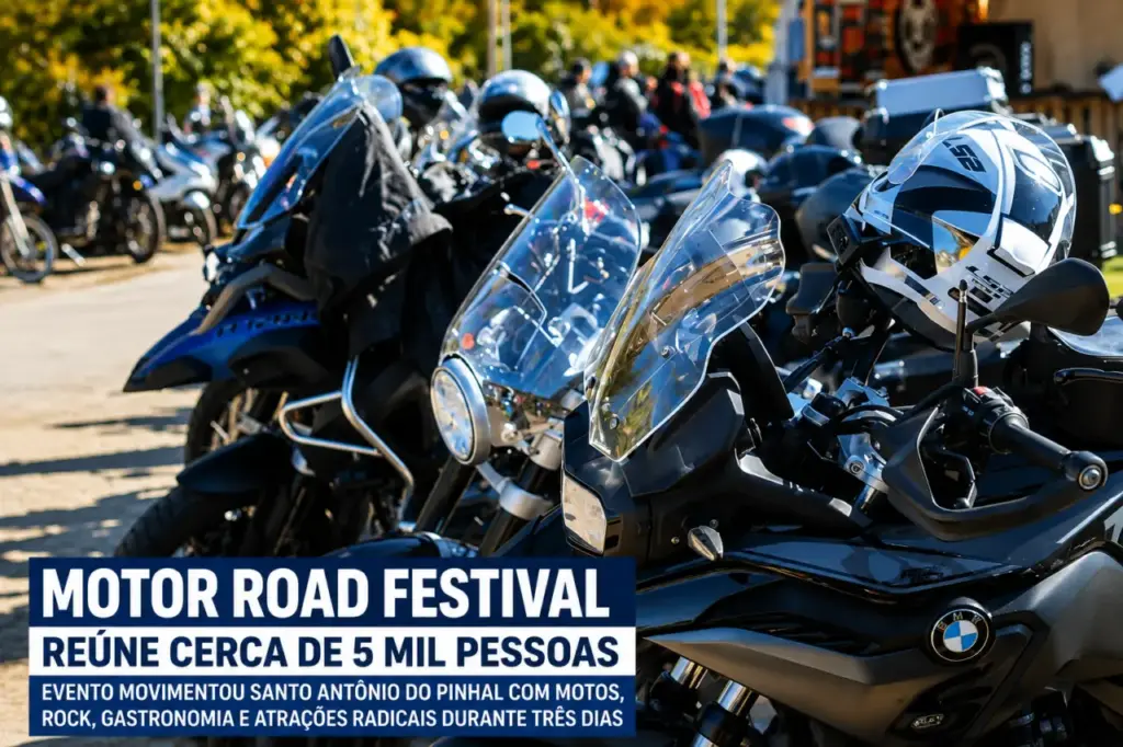 Motor Road Festival reúne cerca de 5 mil pessoas e movimenta Santo Antônio do Pinhal