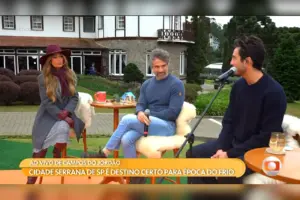 Encontro com Patrícia Poeta leva Campos do Jordão para o Brasil e destaca os encantos da Mantiqueira