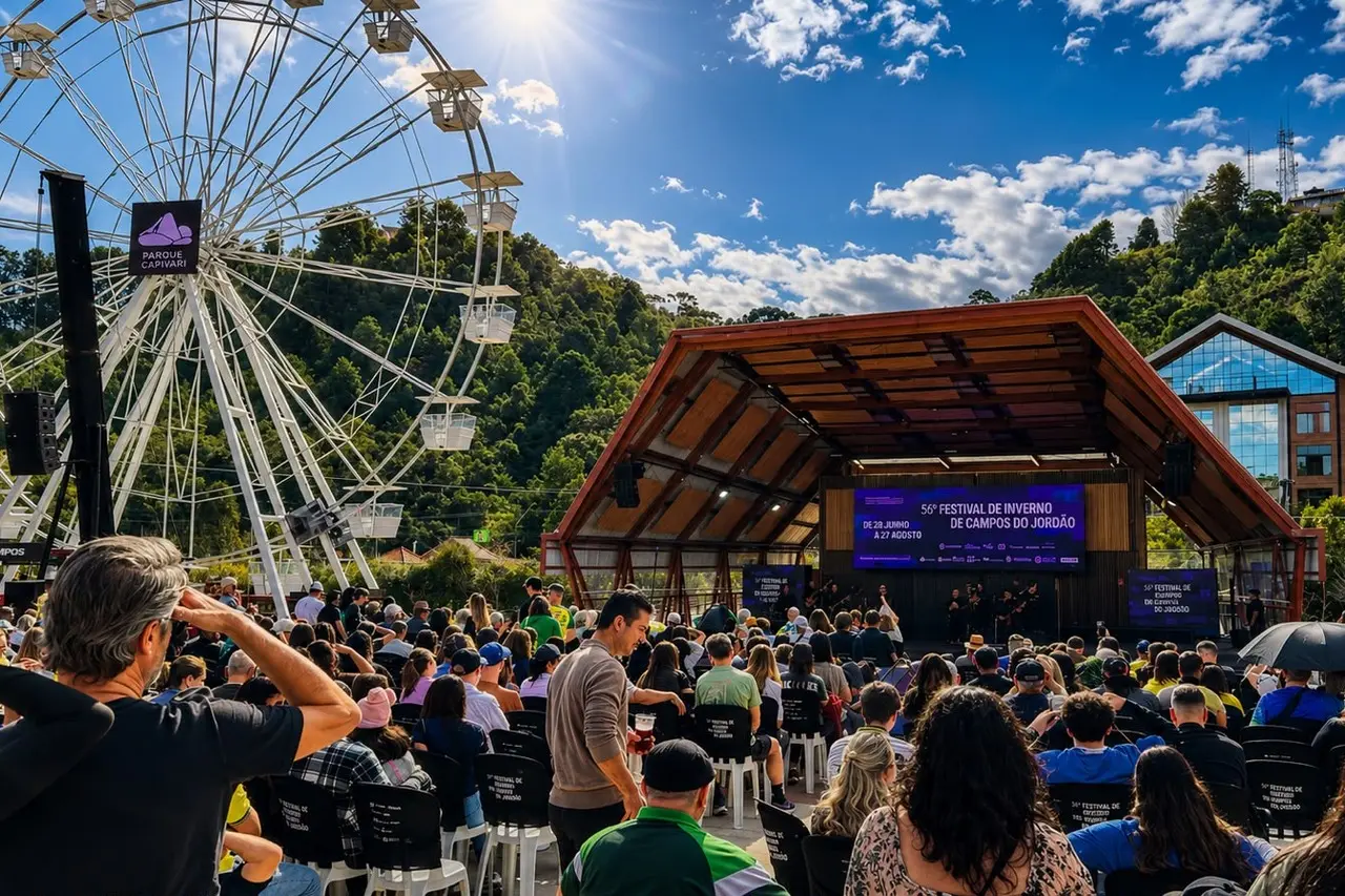Parque Capivari recebe Brasil Jazz Sinfônica, Roberta Sá e espetáculos gratuitos no feriado prolongado