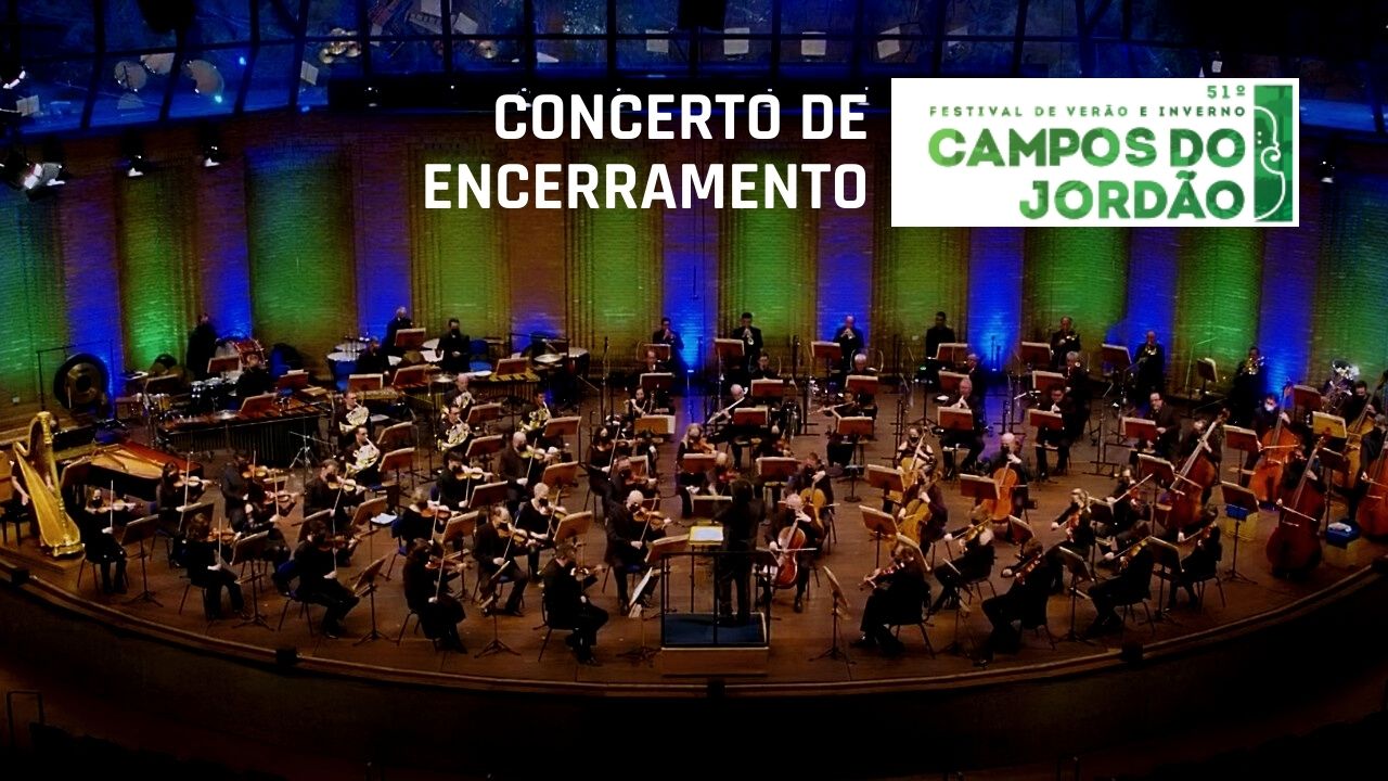 Encerramento do 51º Festival de Verão e Inverno de Campos do Jordão