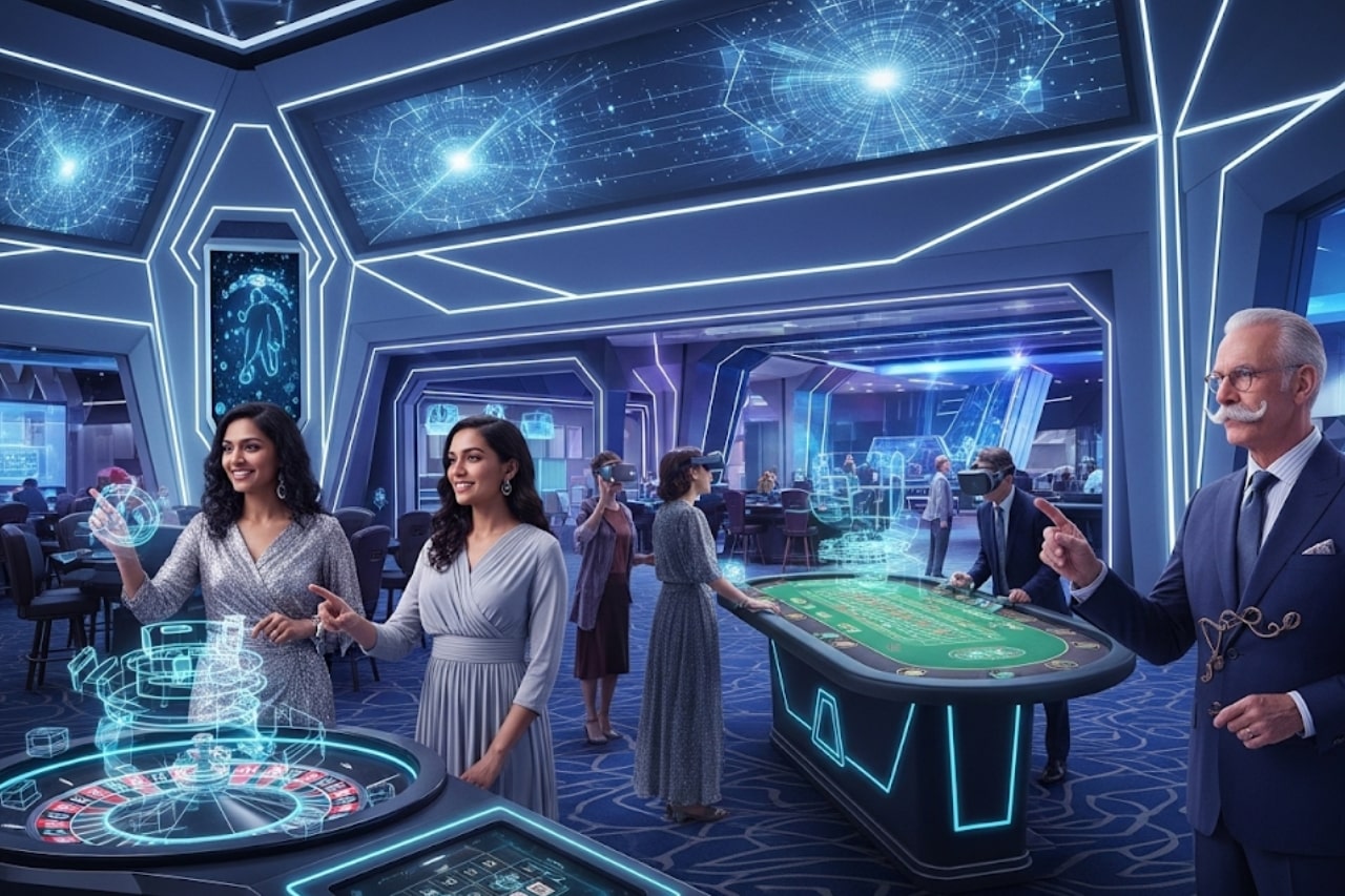 O futuro do design de cassinos: Da IA ​​aos lobbies de RV