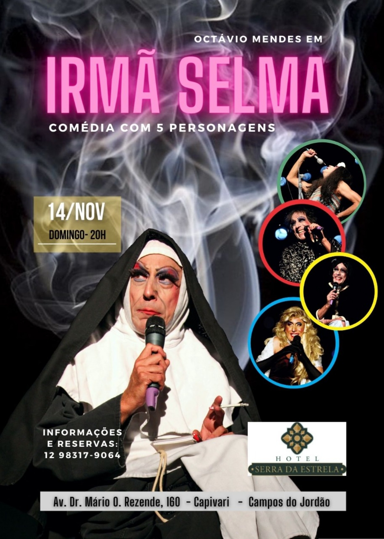 Irmã Selma: Monólogo de personagens com Octávio Mendes
