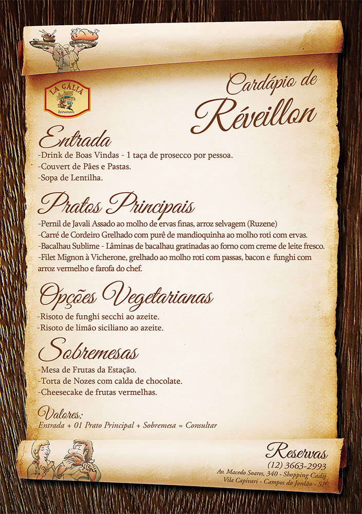 la galia reveillon