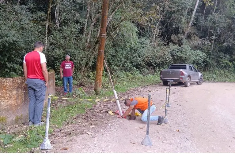 Acesso à Mineração Correa é fechado para obras emergenciais