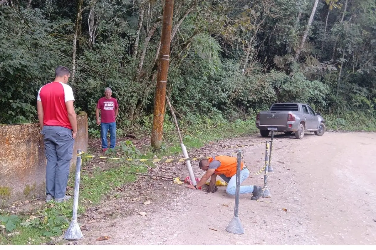 Acesso à Mineração Correa é fechado para obras emergenciais