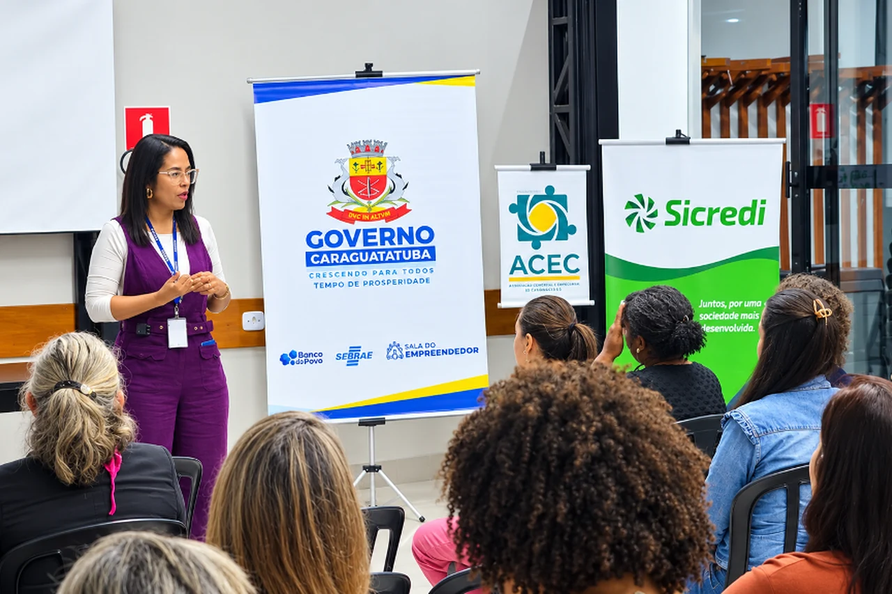 Encontro com empreendedoras em Caraguatatuba