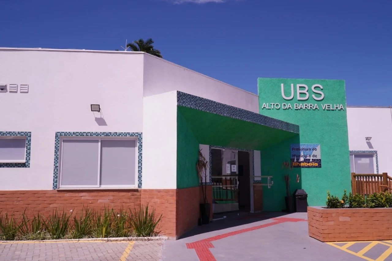 Unidade de saúde em Ilhabela