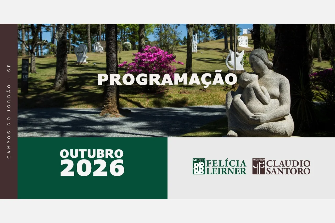 Programação de outubro do Museu Felícia Leirner e Auditório Claudio Santoro