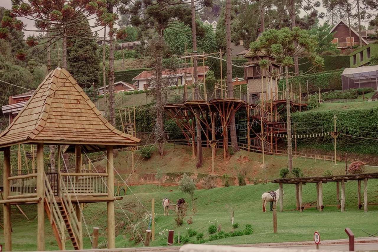 Estrutura de aventura do Hotel Vila Inglesa