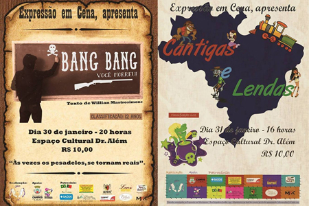 Teatro em Campos do Jordão no fim de semana 