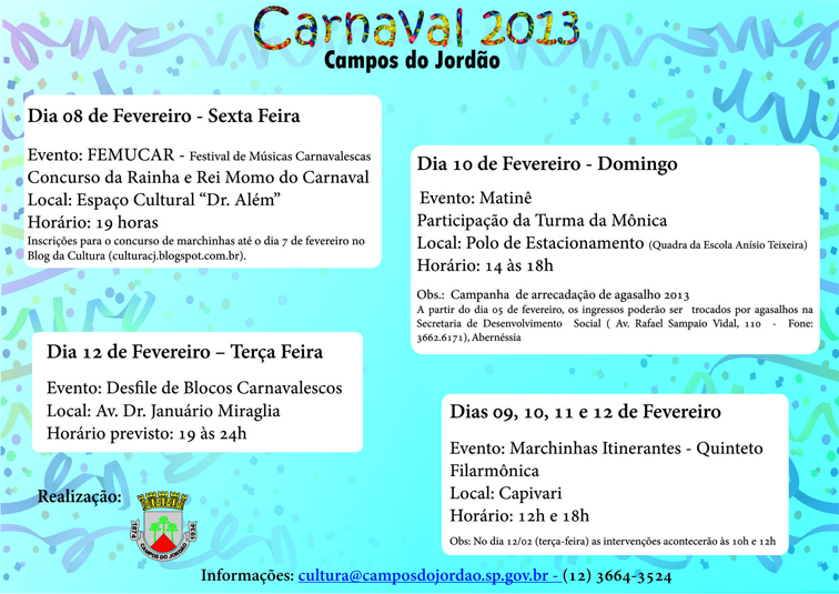 Carnaval 2013 Campos do Jordão