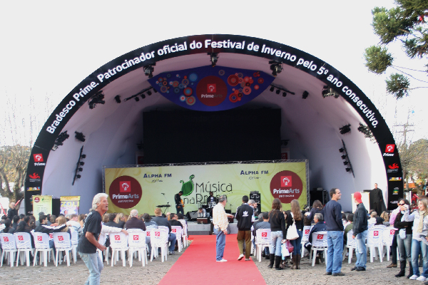 Concha acústica - Praça São Benedito