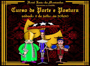 Com&eacute;dia musical - Curso de Porte e Postura