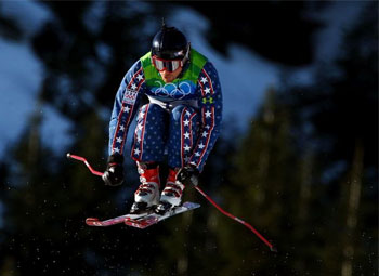 Atleta americano em Vancouver