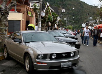 Mustang em Campos do Jordão