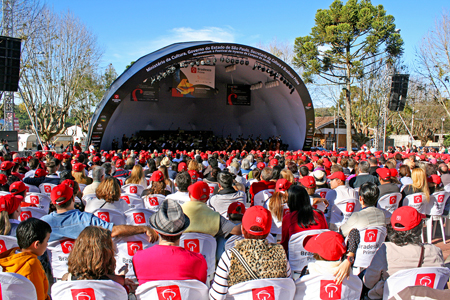 Praça de Capivari Festival de Inverno