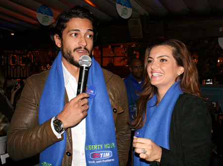 Mayana Neiva e Rafael Viana