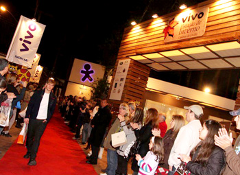 Desfile de Moda na Estação de Inverno