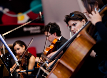 Orquestra do Festival Internacional de Inverno de Campos do Jordão em 2010