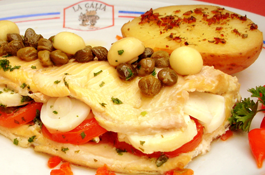 Prato com Truta - Temporada Gastronômica de Verão 2013