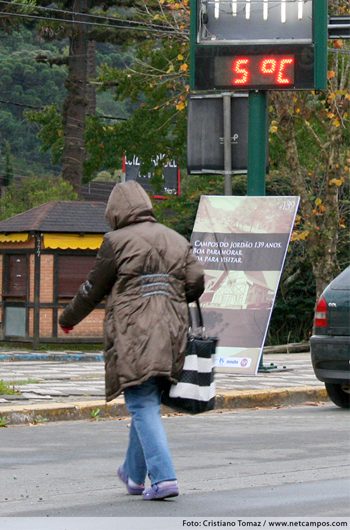 Frio em Campos do Jordão