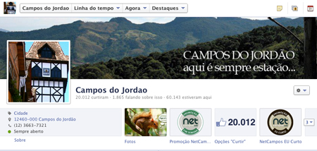 Facebook Campos do Jordão