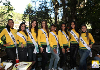 Misses Visitam Campos do Jordão