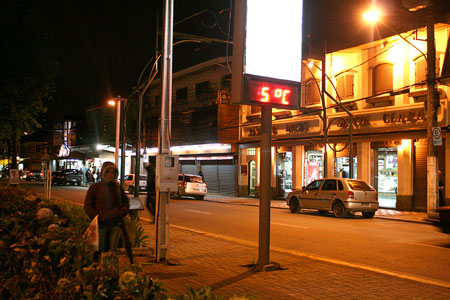 Setembro com frio em Campos do Jordão