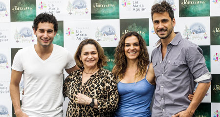 Elenco espetáculo A Princesinha - Natal 2012 Campos do Jordão