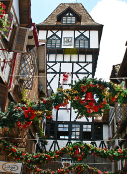 Boulevard Geneve enfeitado para Natal