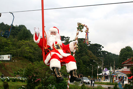 Papai Noel - Natal 2012 Campos do Jordão