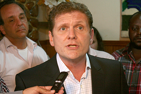 Prefeito de Campos do Jordão Fred Guidoni