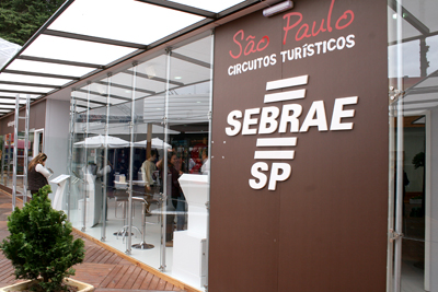 Estande Sebrae em Campos do Jordão