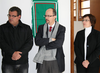 Secretário do Turismo, Ministro do Turismo e Prefeita Dr.a Ana Cristina