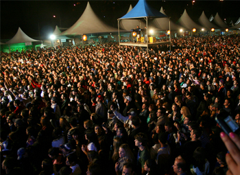 Show de aniversário de Campos do Jordão em 2010