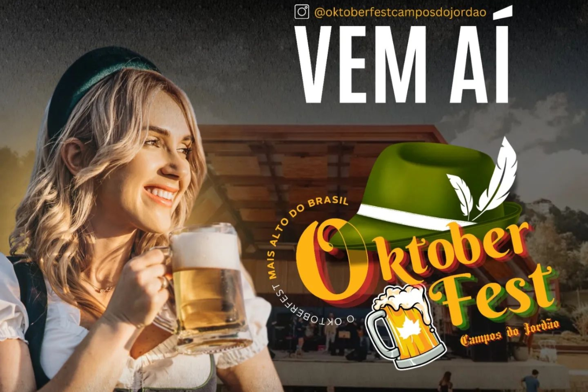 Vem aí a 12ª Oktoberfest de Campos do Jordão!