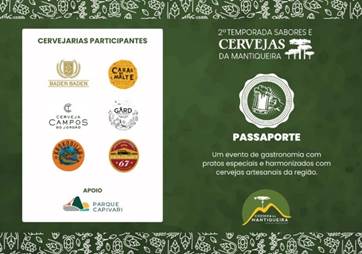 Acontece em Campos do Jordão a 2ª Temporada Sabores e Cervejas da Mantiqueira