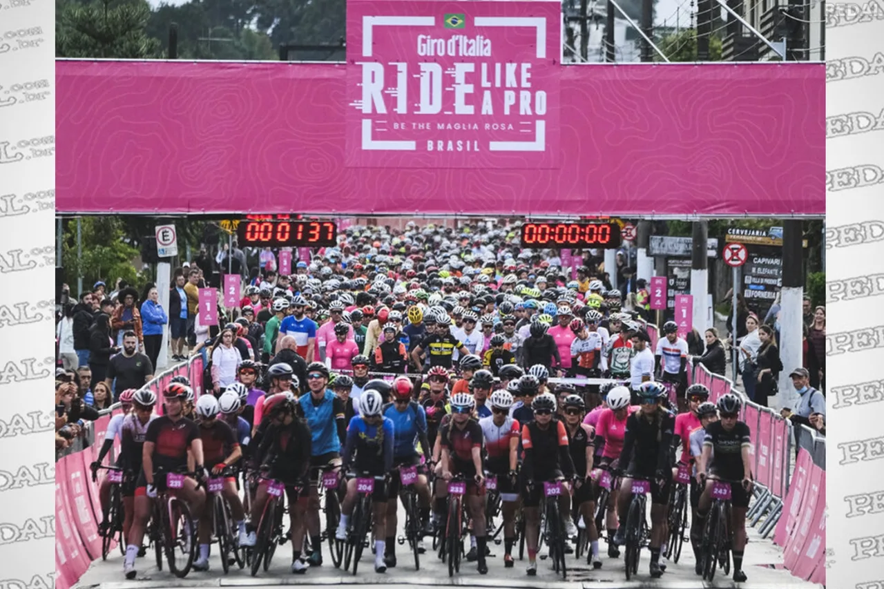 Giro d’Italia Ride Like a Pro Brasil 2024 Apresenta Inovações com o Pelotão Elite e Promete Emoção para Ciclistas Amadores e Federados