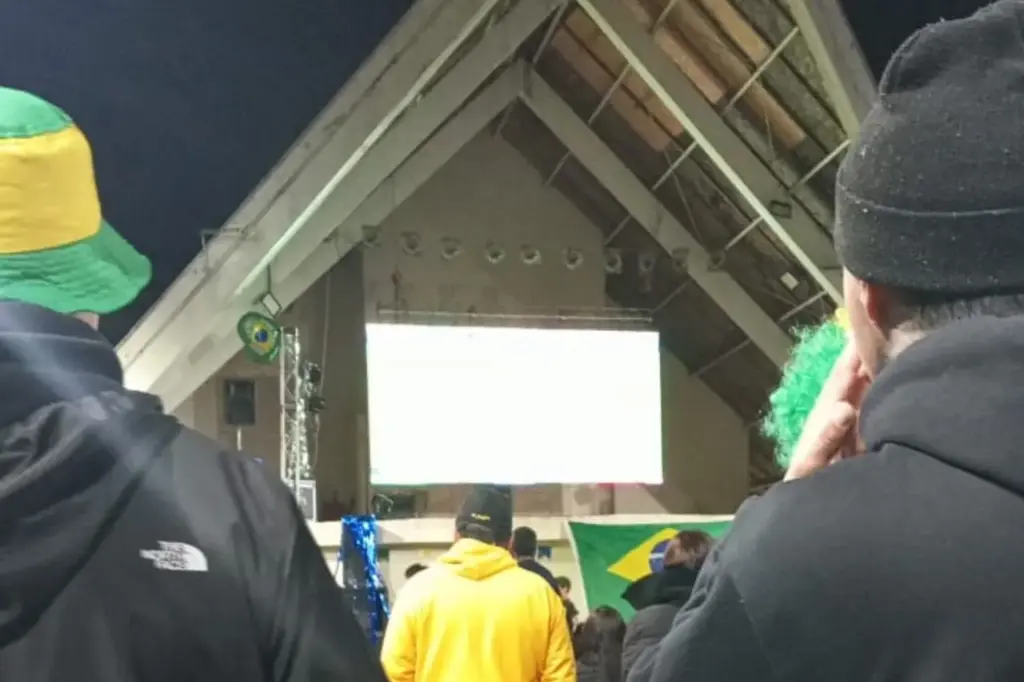 Praça do Gazebo terá telão para o jogo do Brasil na Copa do Mundo