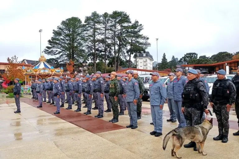 Mais de 600 policiais reforçam a segurança na temporada de inverno