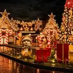 Campos do Jordão acende o Natal nesta sexta com carreata do Papai Noel e 16 km de luzes