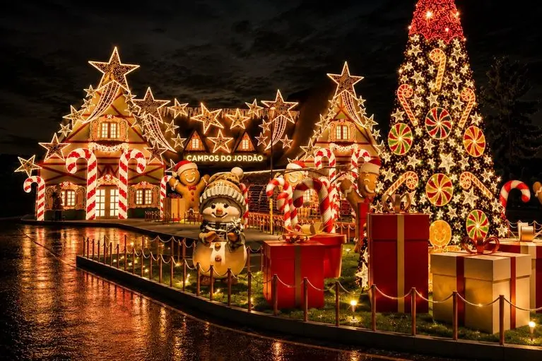Vai começar a temporada de Natal em Campos do Jordão