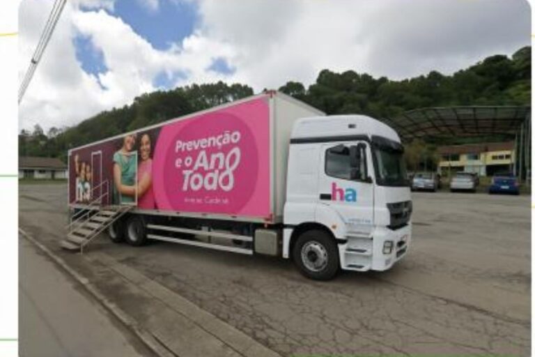 Carreta do Amor realiza atendimento grátis de prevenção ao câncer