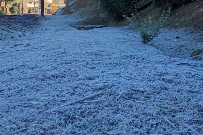 Frio de rachar! Campos do Jordão registra primeira geada de 2025