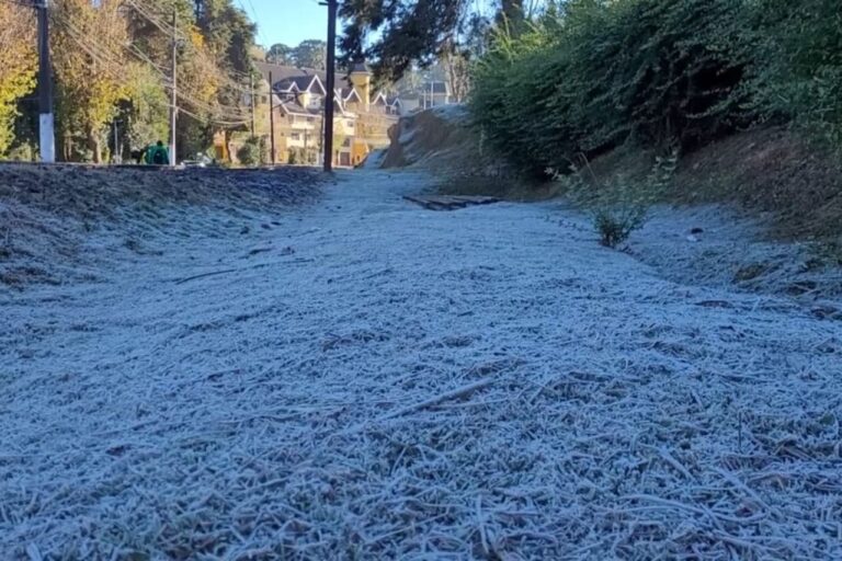 Campos do Jordão registra madrugada mais fria do ano