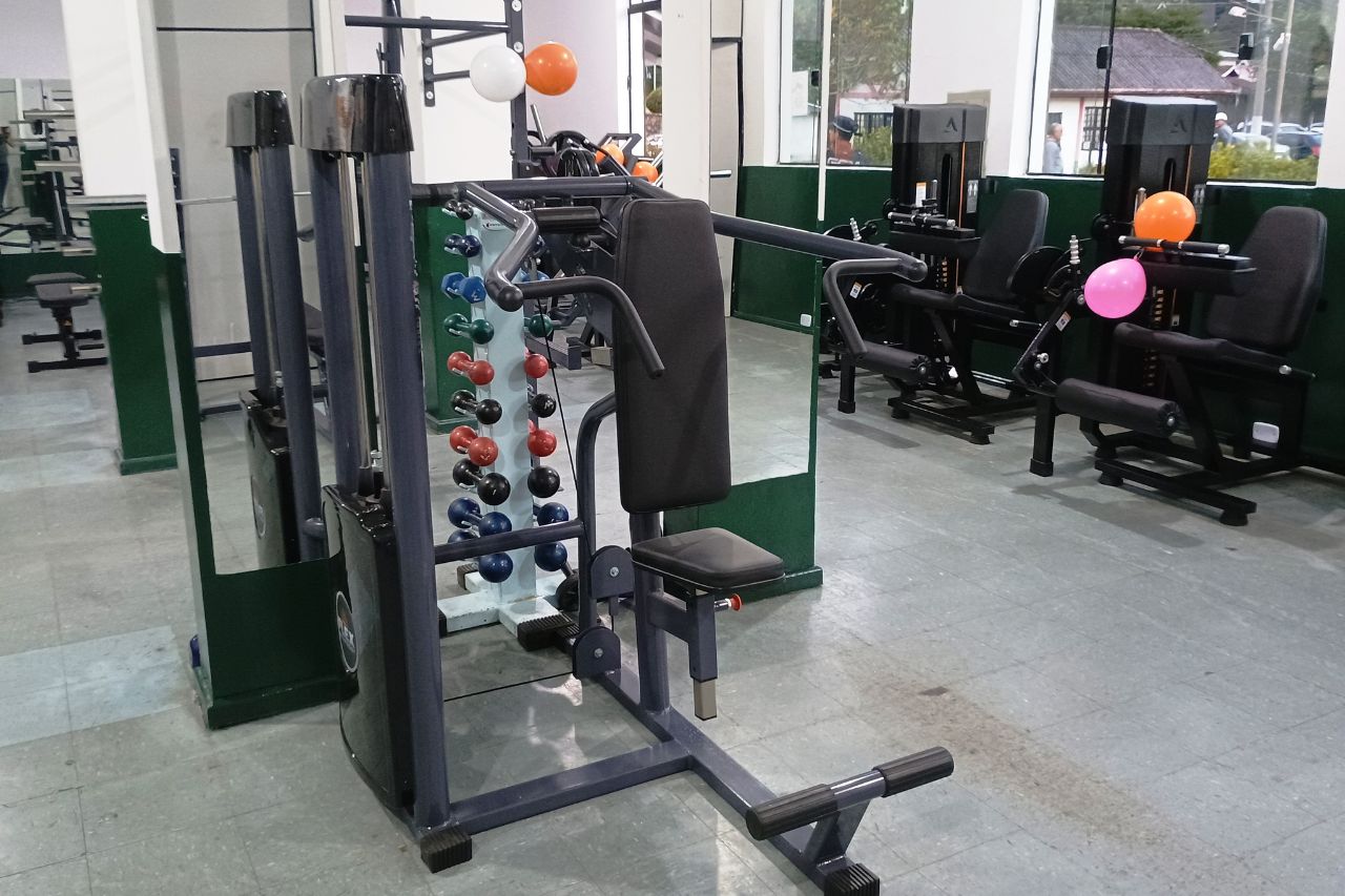 Campos do Jordão renova equipamentos da academia pública de musculação
