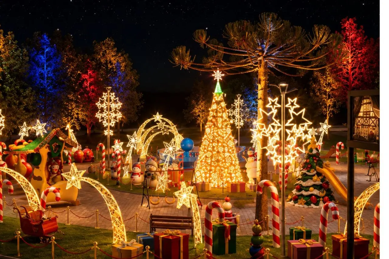 Vai começar a temporada de Natal em Campos do Jordão