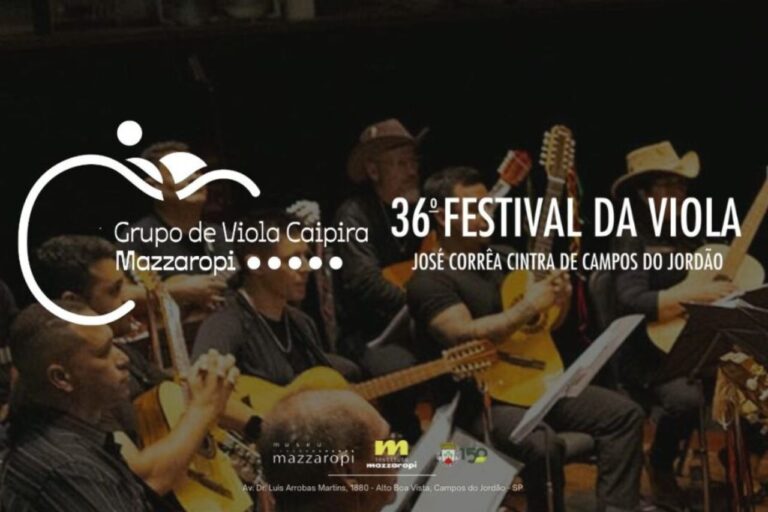 Grupo de Viola Caipira Mazzaropi se Apresenta no 36º Festival da Viola em Campos do Jordão